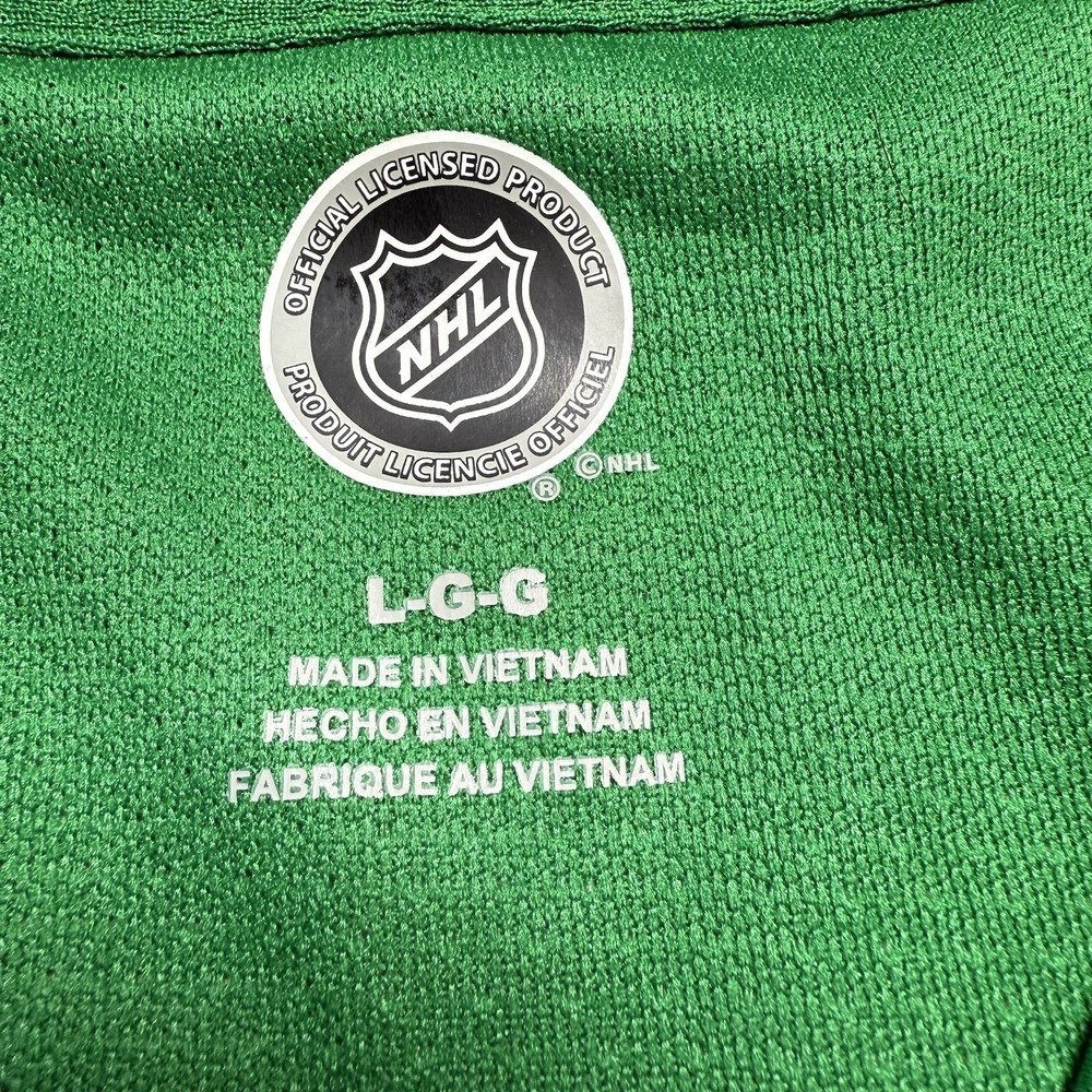 NHL Dallas Stars Official Licensed Practice NEW Green Large Jersey - Picture 5 of 10